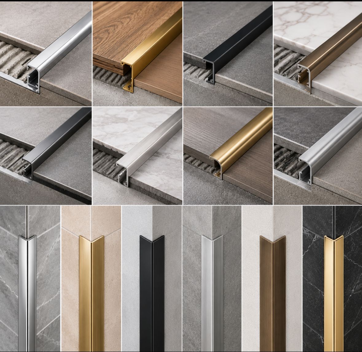 Trims and corners