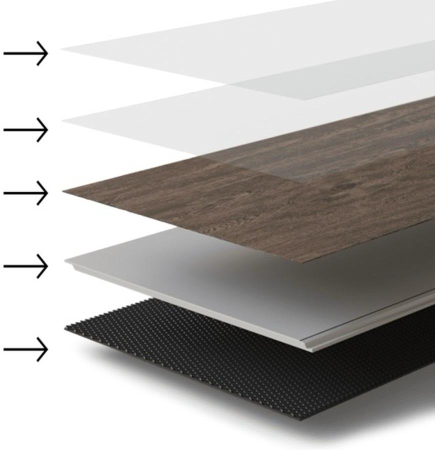 SPC quartz-vinyl
