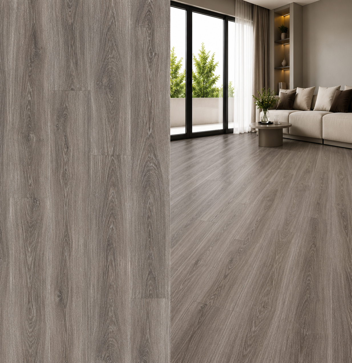 SPC quartz-vinyl