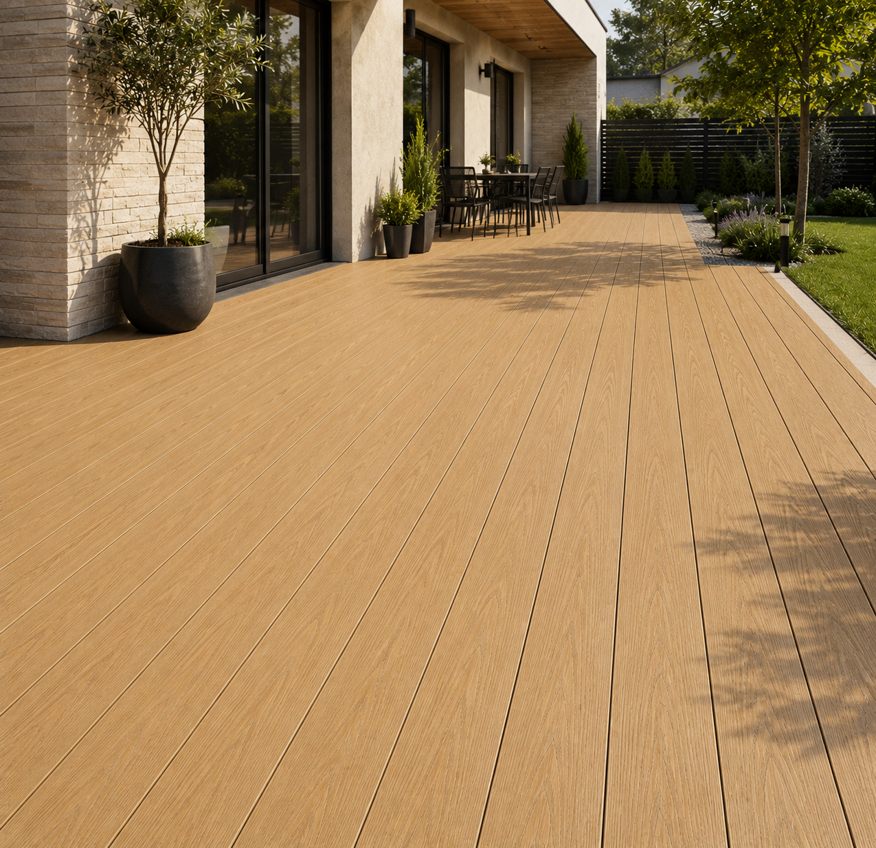 WPC flooring / tik