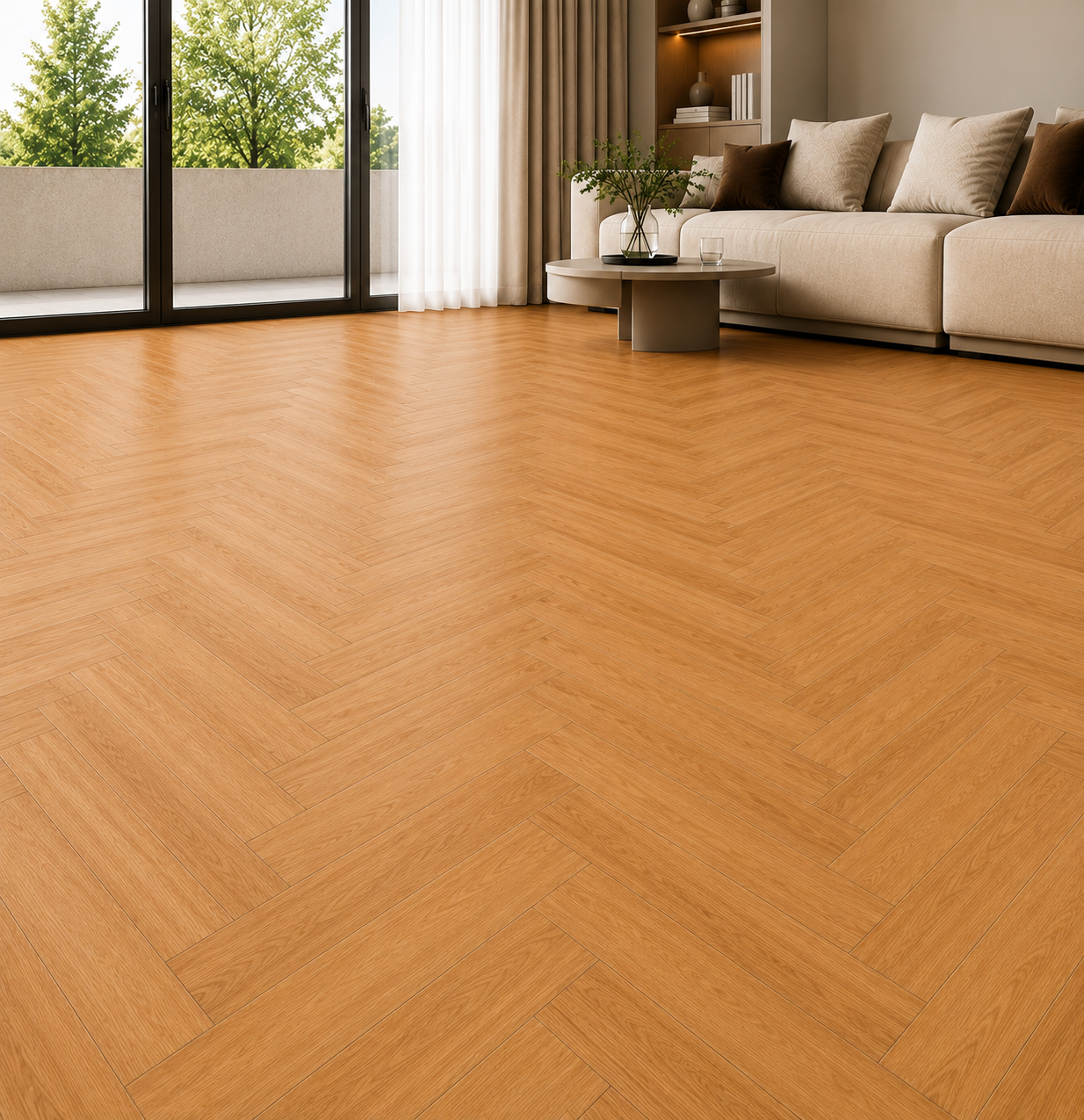 SPC quartz-vinyl
