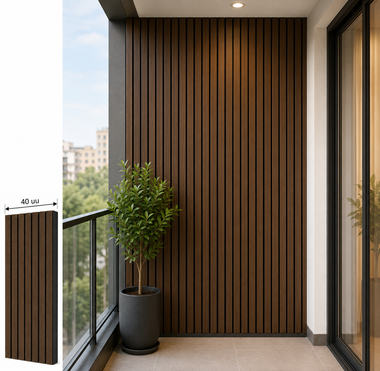 3D decorative panel
