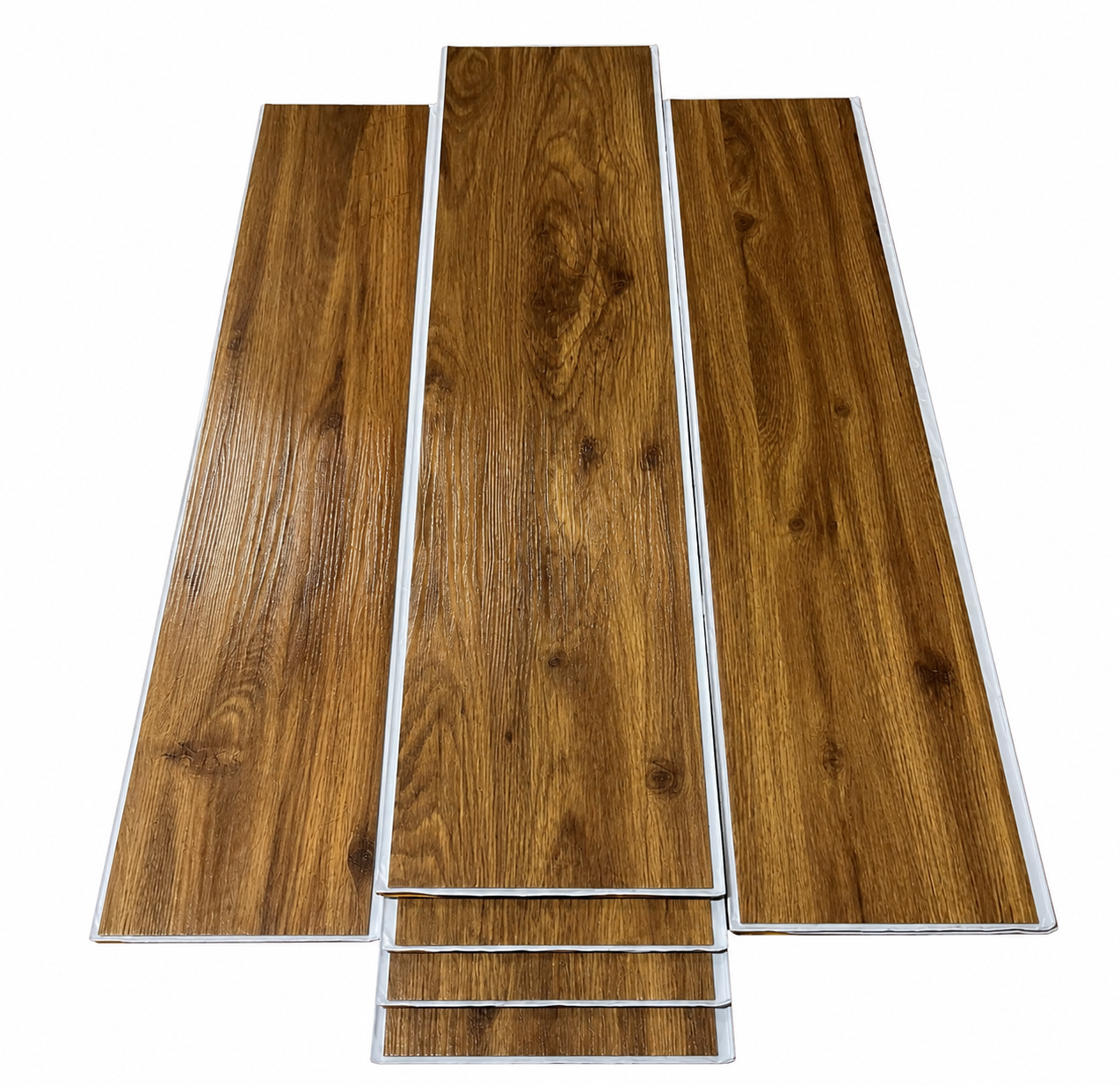 Self-adhesive laminate flooring