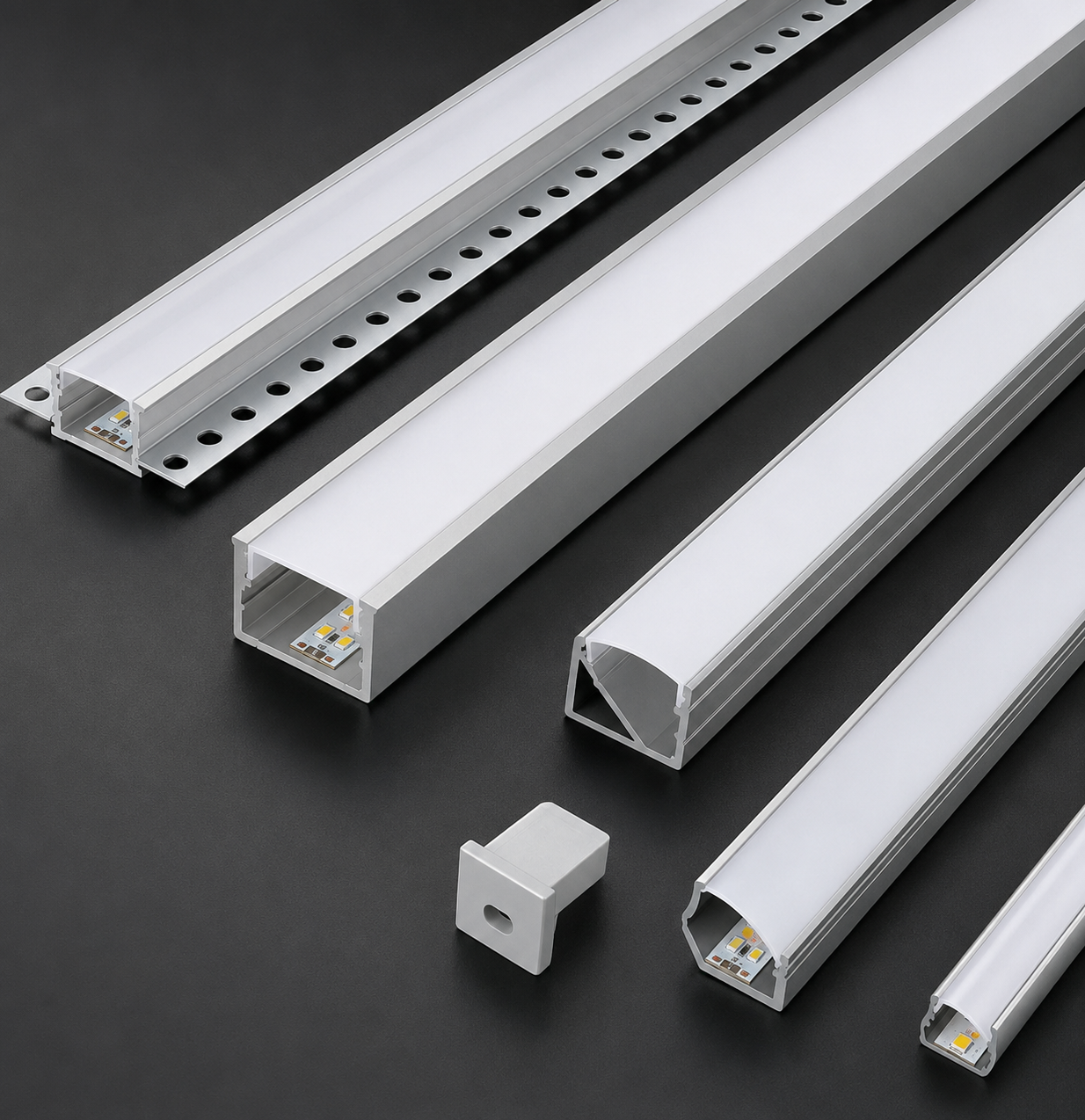 With LED light