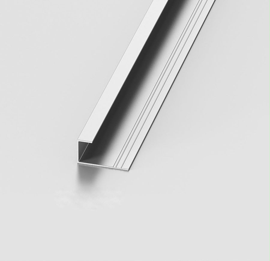 Aluminum edge PVC