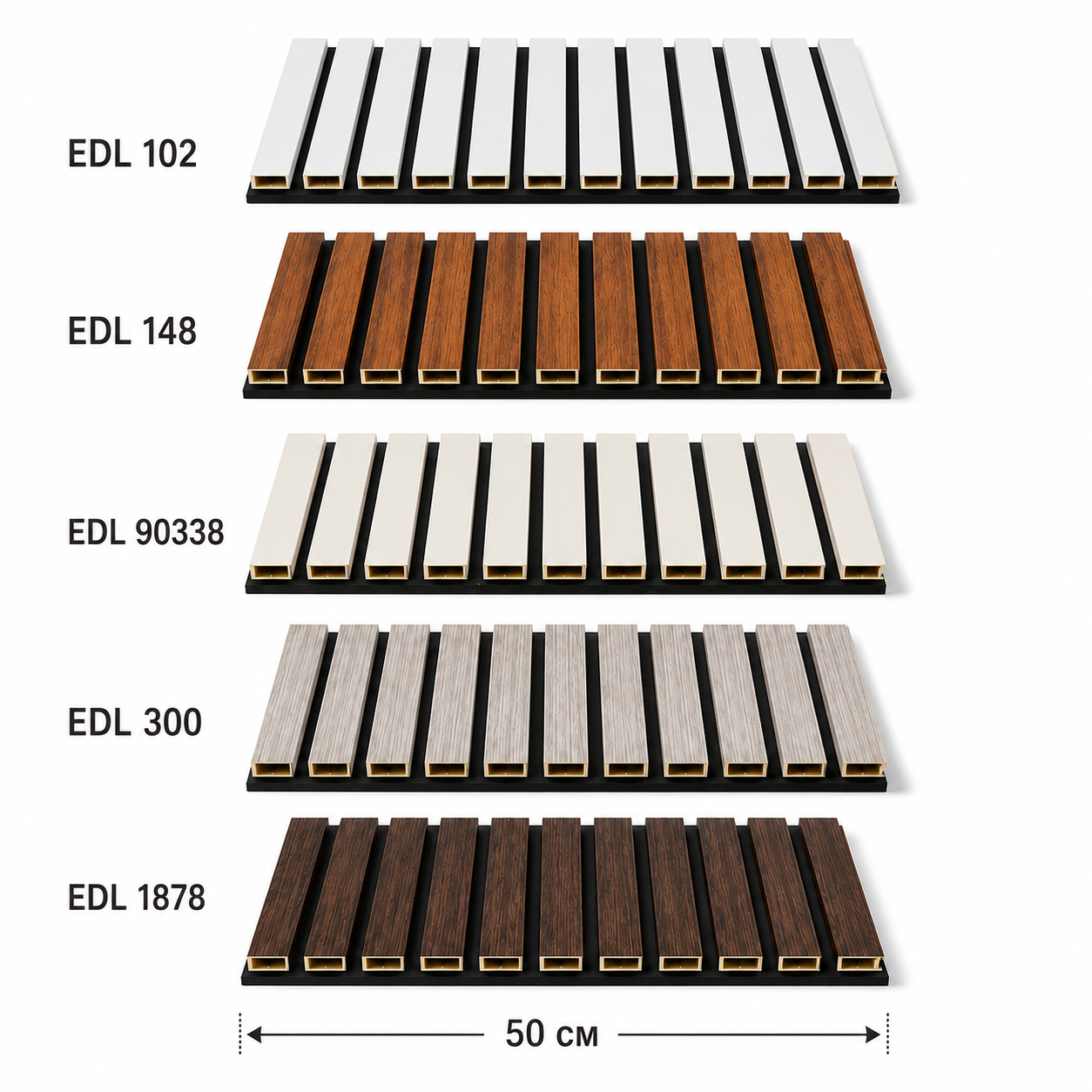 Acoustic 3D panels