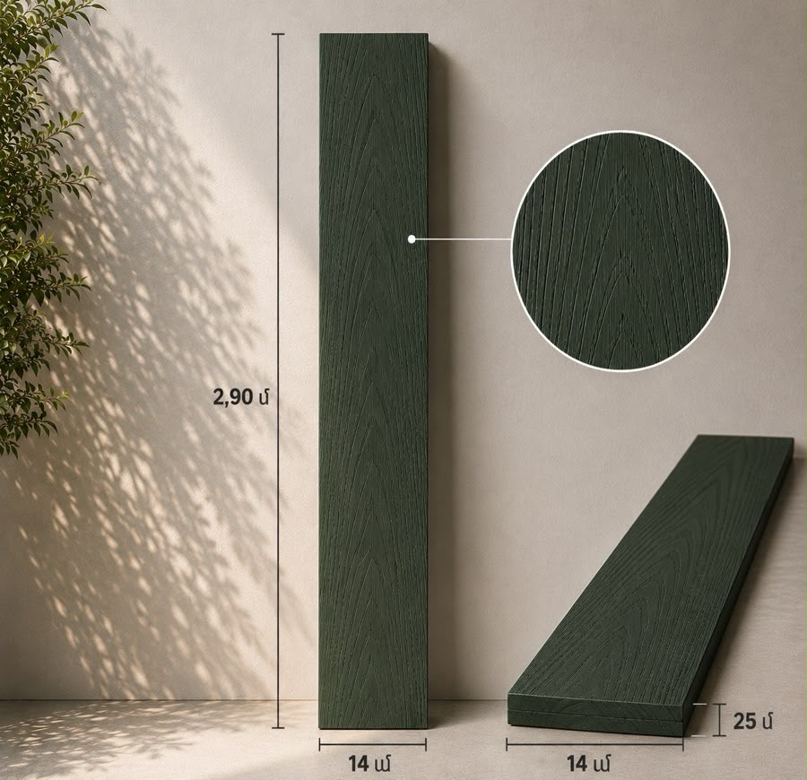 WPC flooring / grey